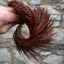 Whiting Exclusive Grizzly Hen Cape in Fiery Brown